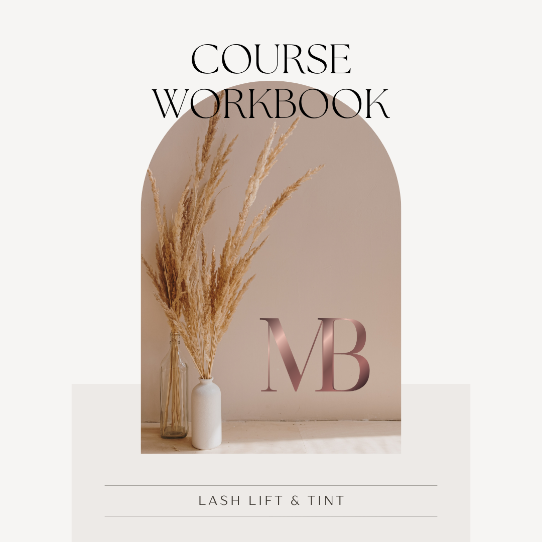 Lash Lift & Tint Course Workbook - DISTRIBUTOR