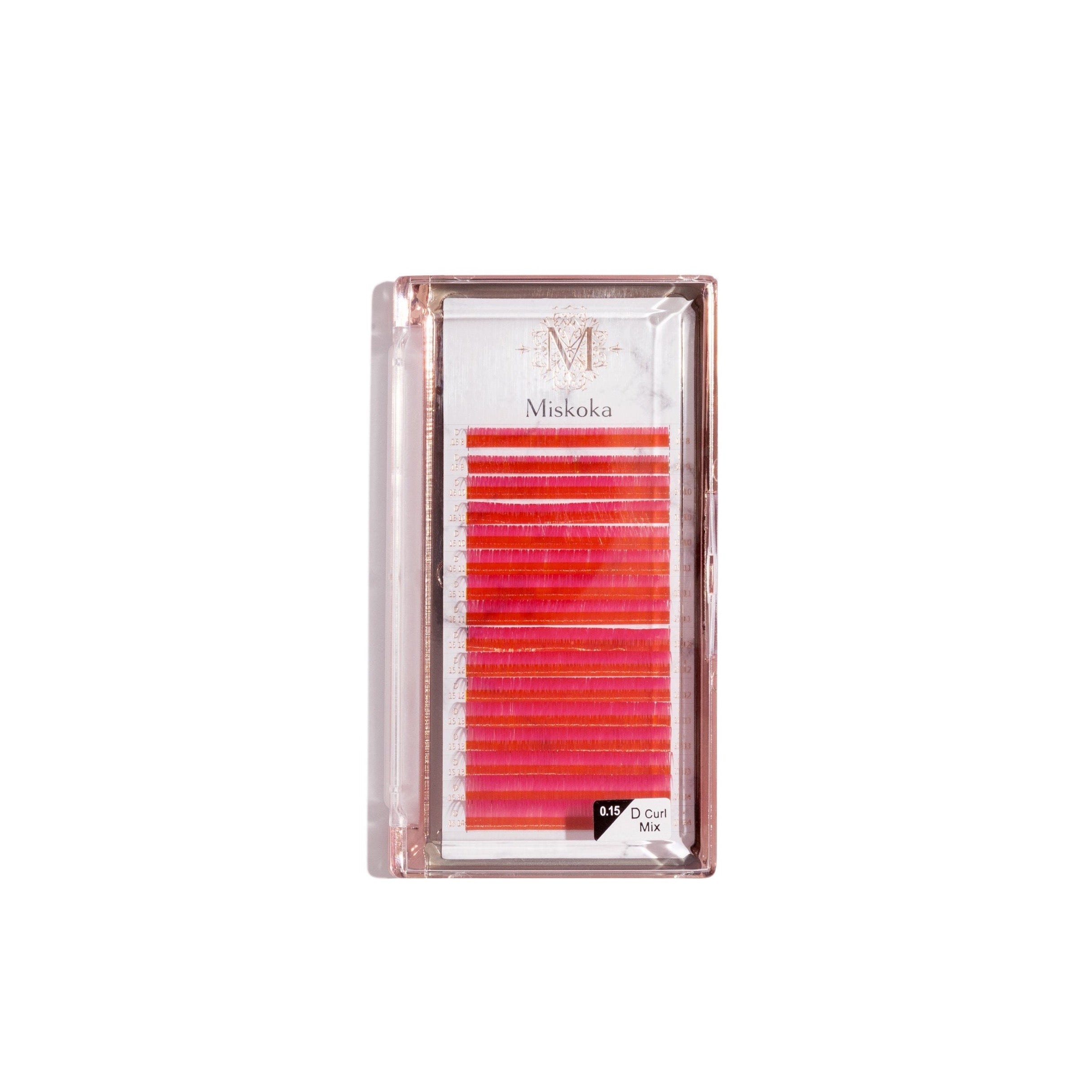 Red Coloured Lash Tray