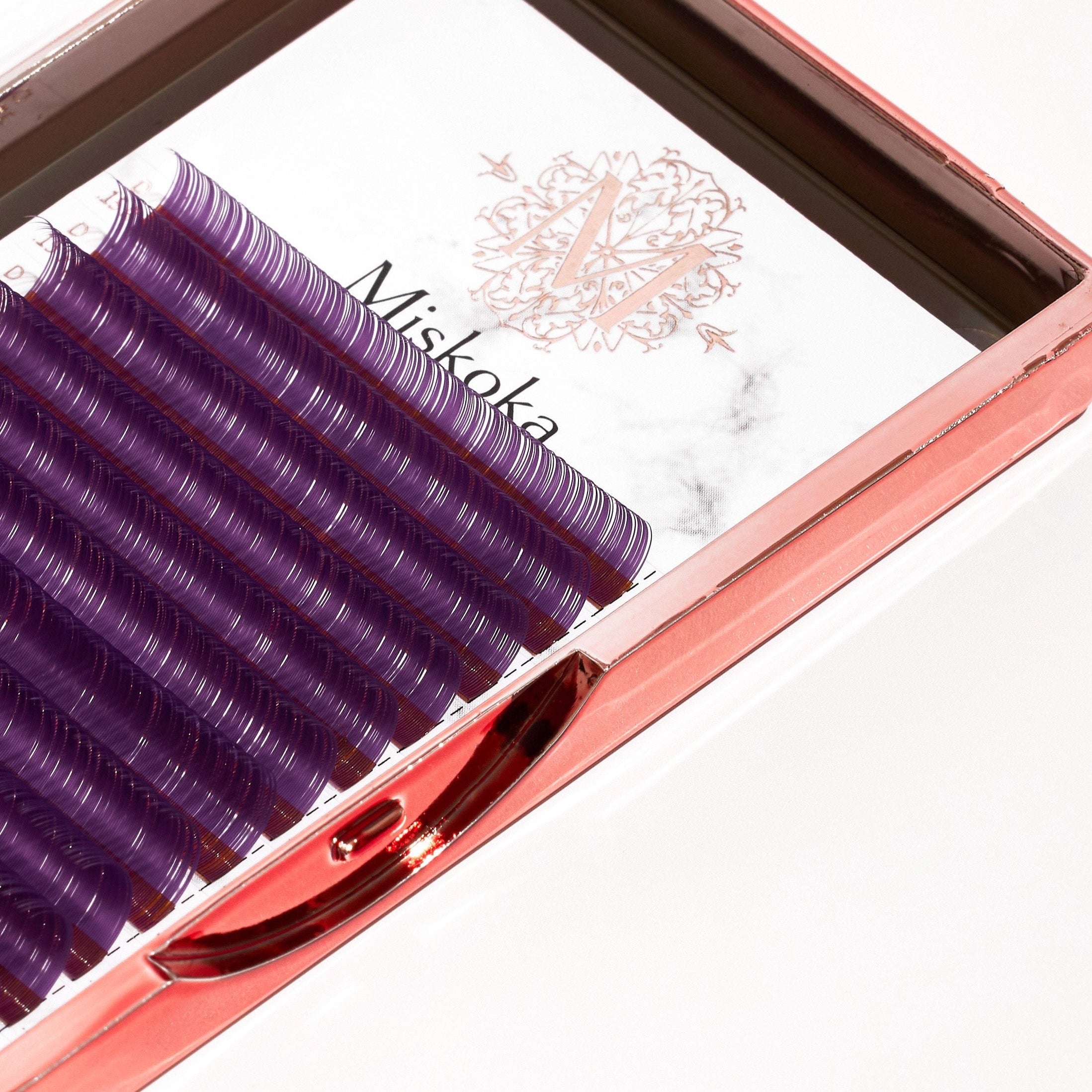 Purple Coloured Lash Tray