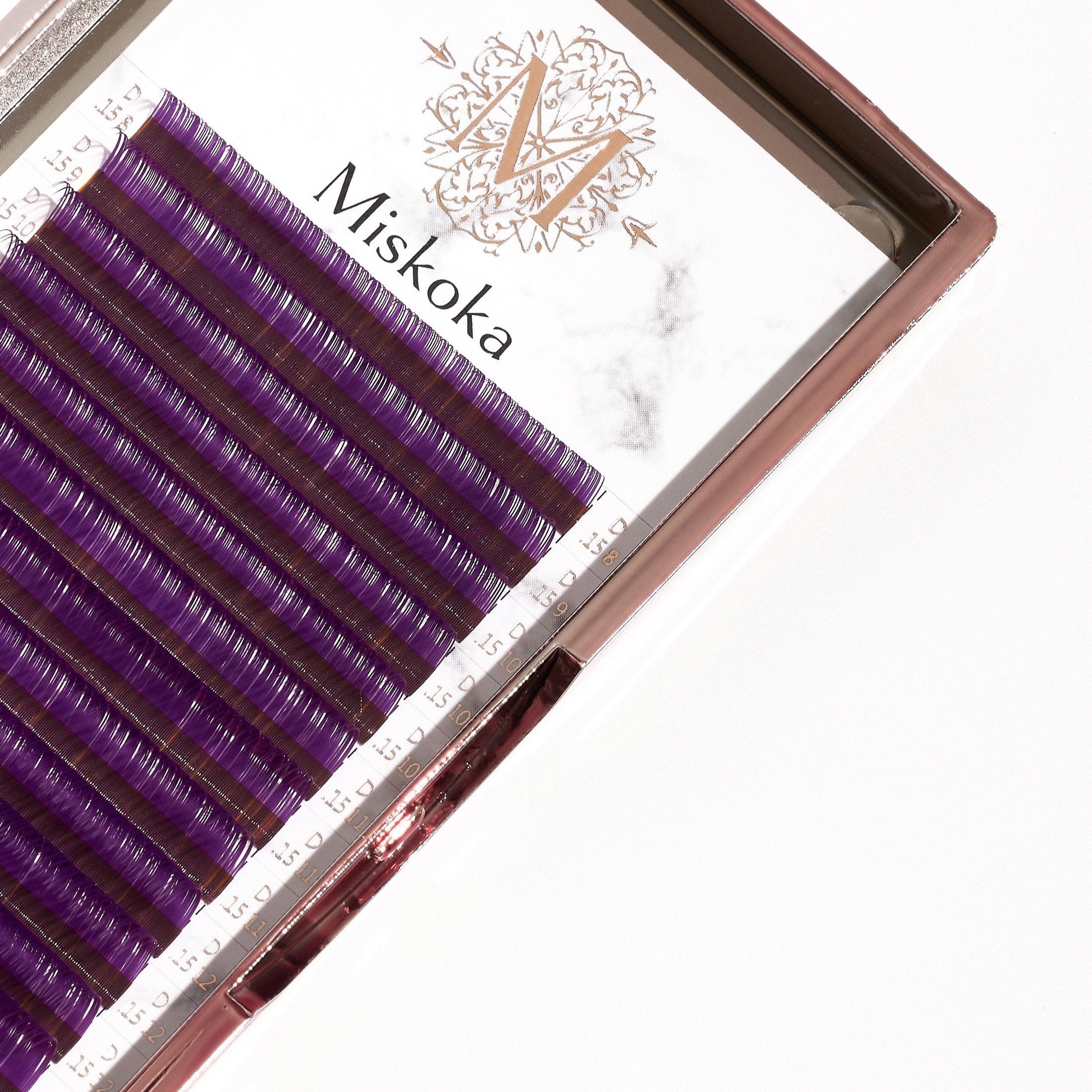Purple Coloured Lash Tray
