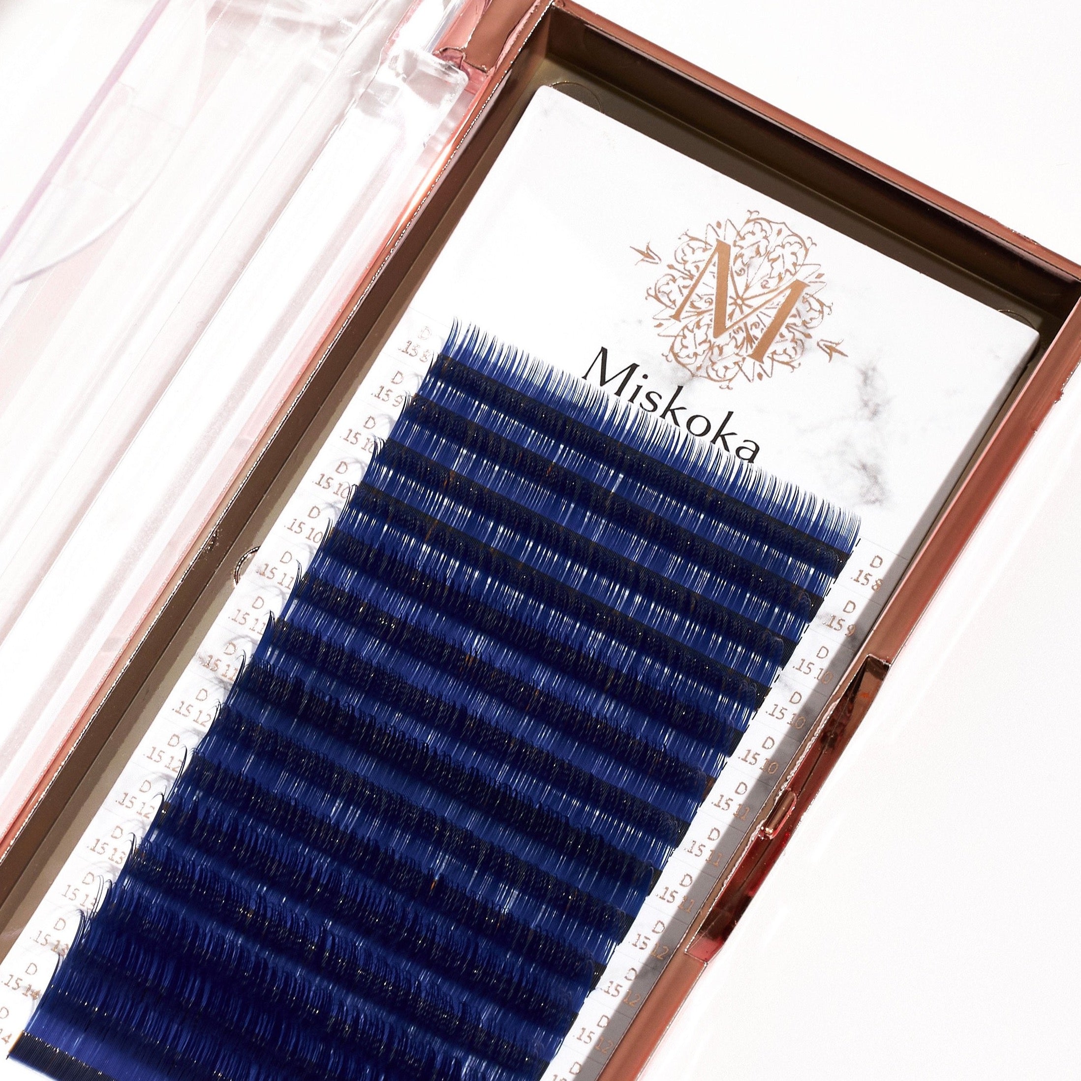 Blue Coloured Lash Tray