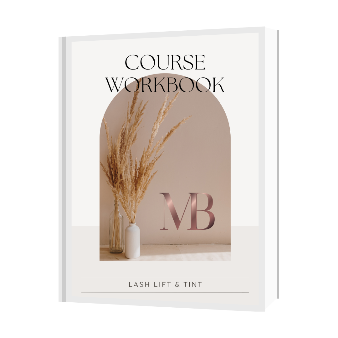 Lash Lift & Tint Course Workbook - WHOLESALE