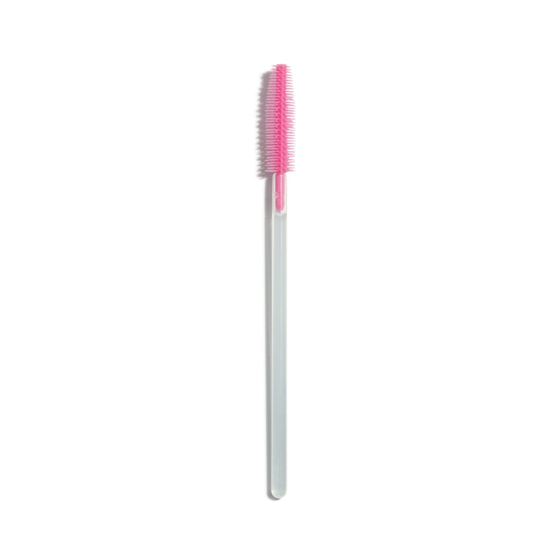 Mascara Wands - Pink/Clear Silicone - WHOLESALE