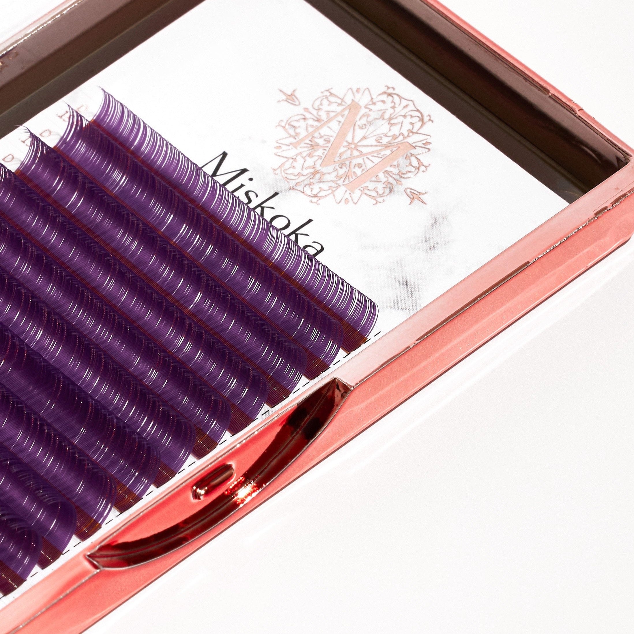 Purple Coloured Lash Tray - WHOLESALE