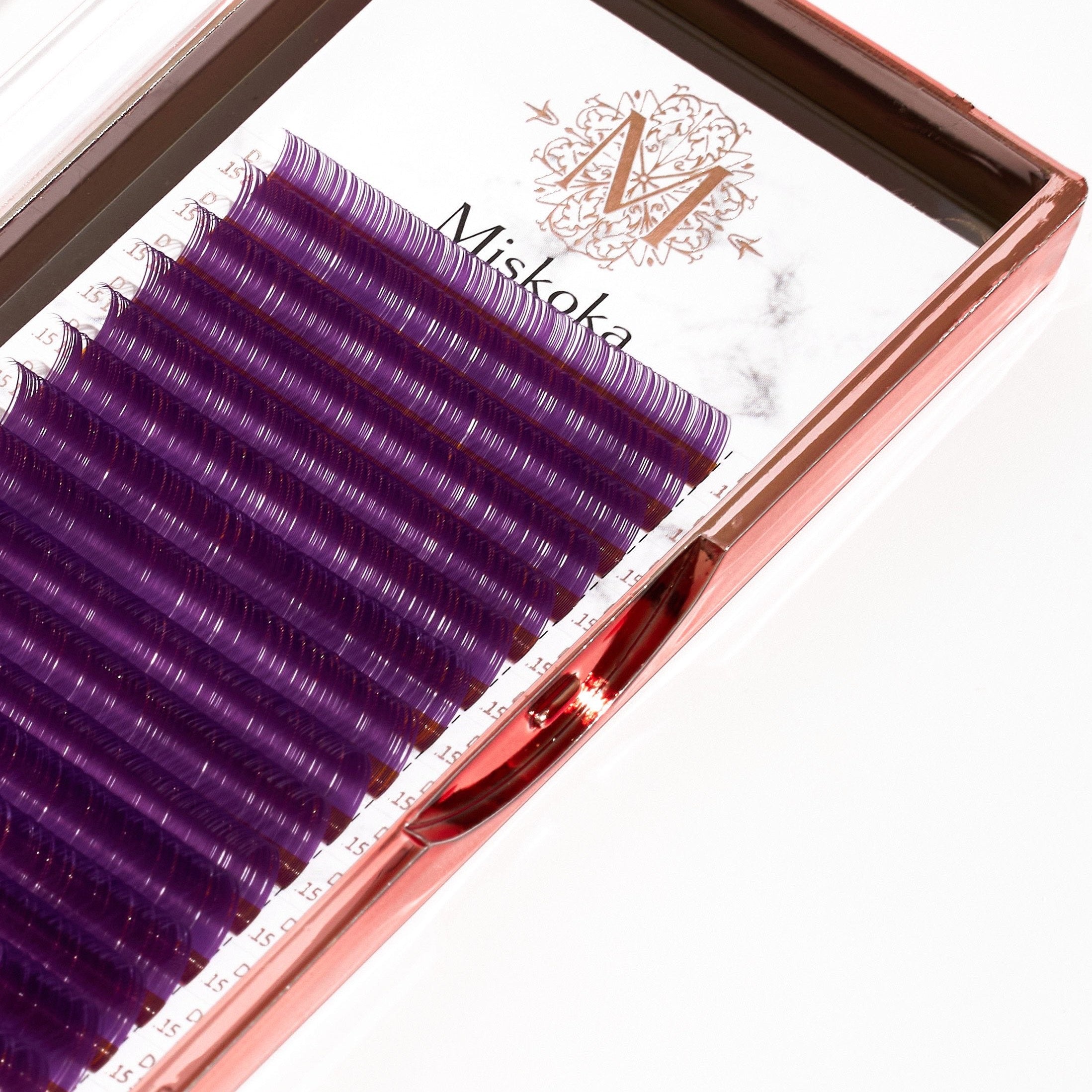 Purple Coloured Lash Tray - WHOLESALE