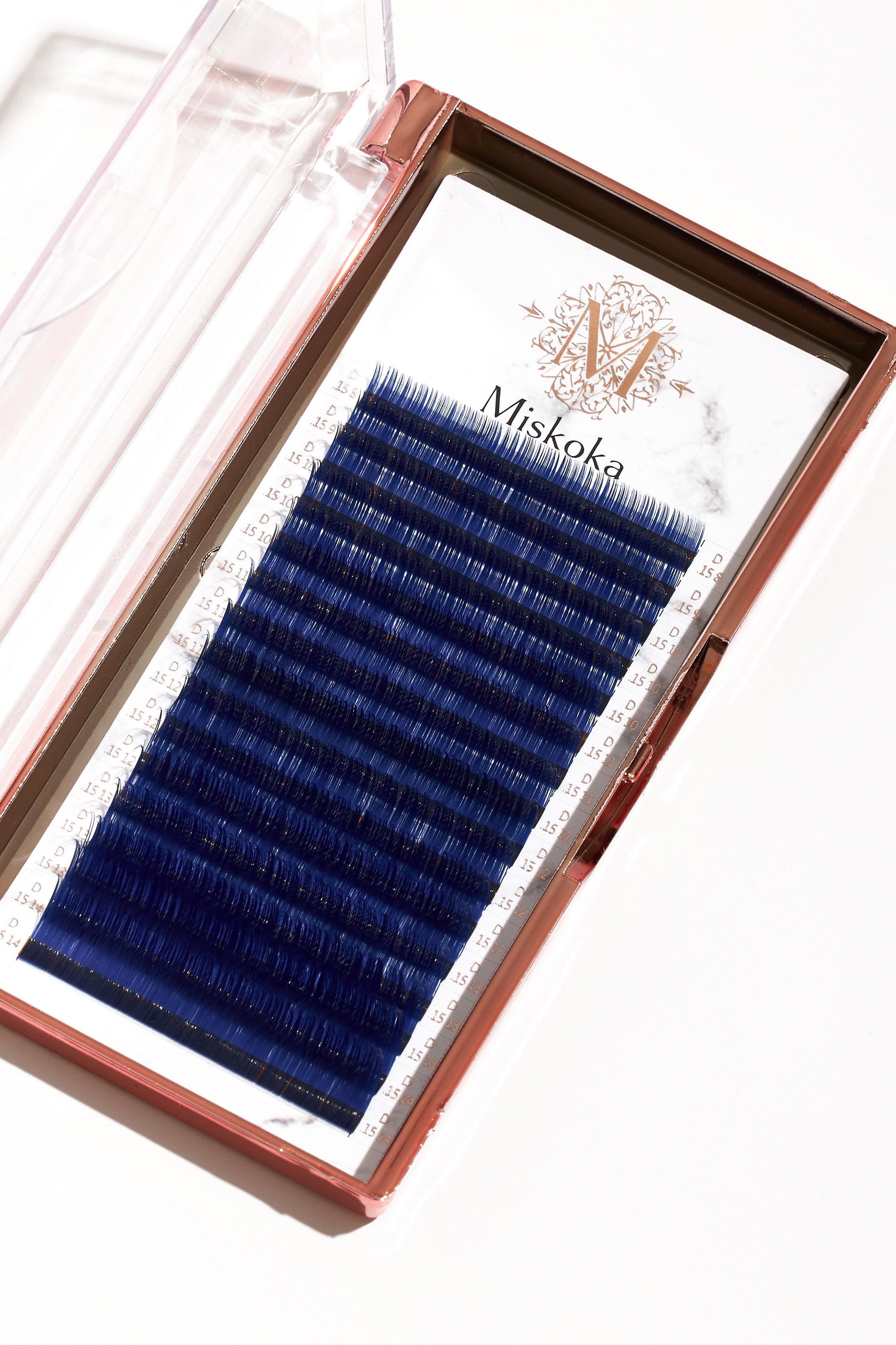 Blue Coloured Lash Tray - WHOLESALE